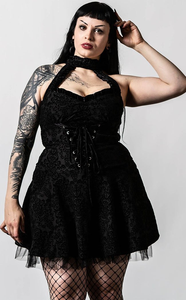 Ghoulish Party Dress-Killstar-Tragic Beautiful