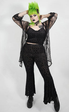 Gilded Gardenia Cropped Cami | Plus Size-Punk Rave-Tragic Beautiful