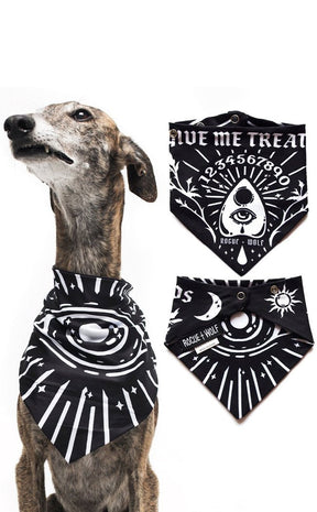 Give Me Treato's Ouija Pet Bandana-Rogue & Wolf-Tragic Beautiful