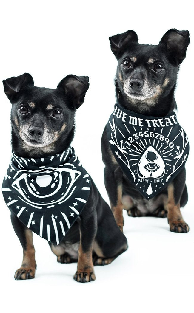 Give Me Treato's Ouija Pet Bandana-Rogue & Wolf-Tragic Beautiful