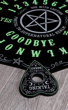 Glow in the Dark Octagon Spirit Board-Homewares-Tragic Beautiful