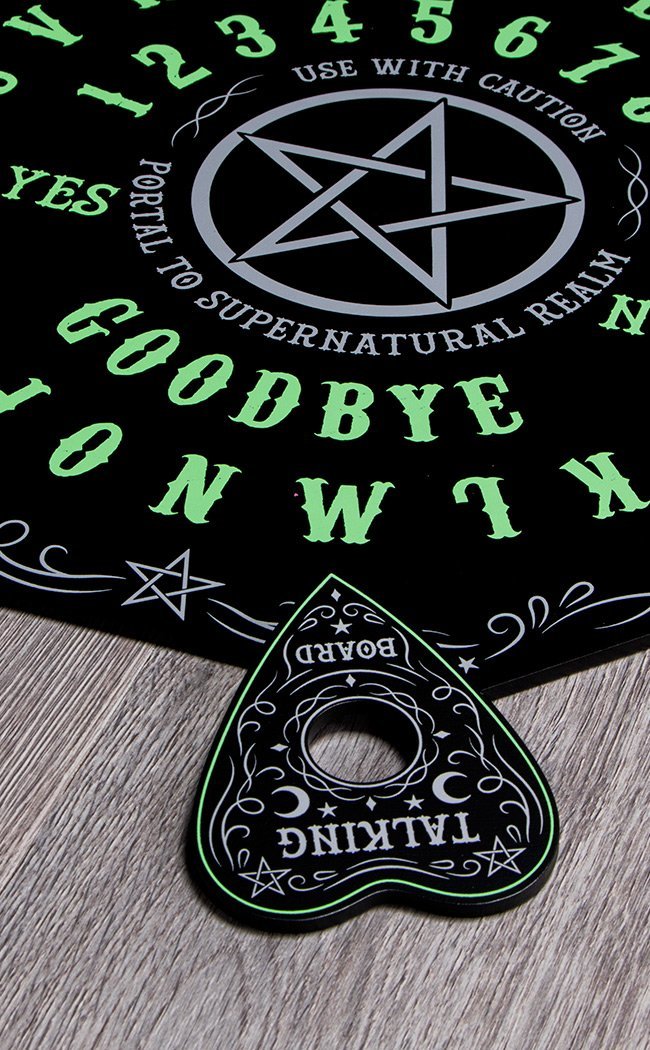 Glow in the Dark Octagon Spirit Board-Homewares-Tragic Beautiful