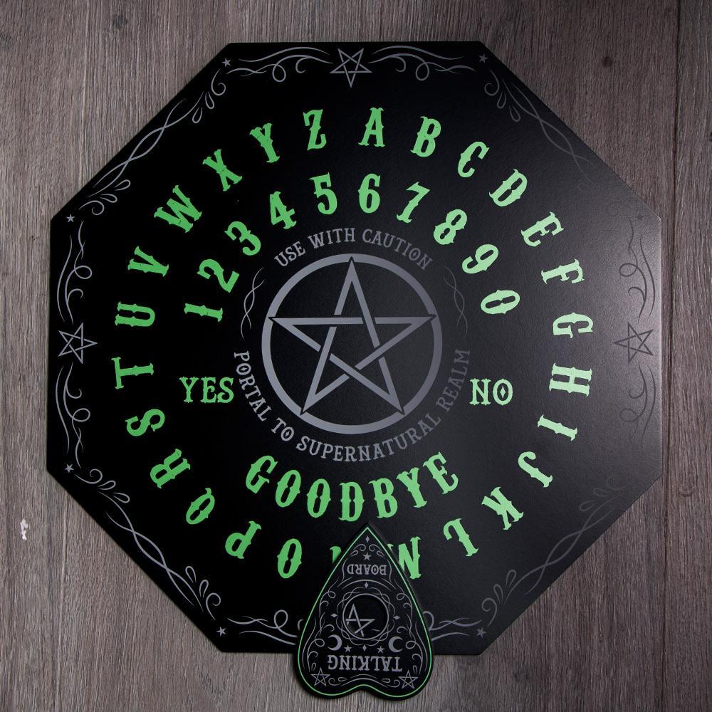 Glow in the Dark Octagon Spirit Board-Homewares-Tragic Beautiful