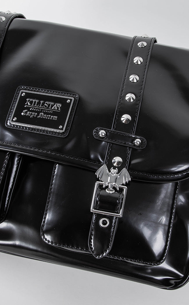 Go Bats Messenger Bag-Killstar-Tragic Beautiful