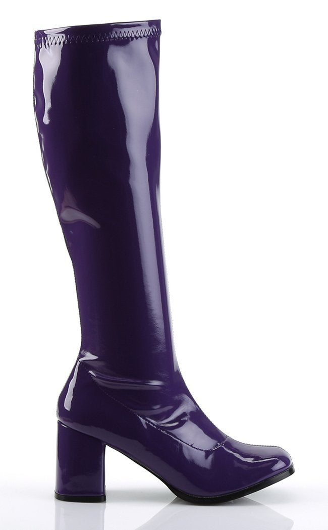 Purple gogo boots hotsell