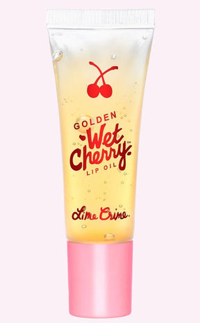 Golden Wet Cherry Lip Oil-Lime Crime-Tragic Beautiful