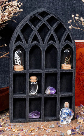 Gothic Cathedral Window Shelf | Small