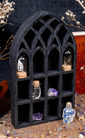 Gothic Cathedral Window Shelf | Small