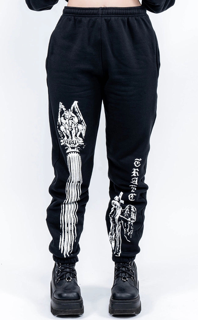 Grotesque Sweatpants | Plus Size-Tragic Beautiful-Tragic Beautiful