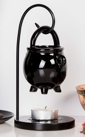 Hanging Cauldron Oil Burner-Gothic Gifts-Tragic Beautiful