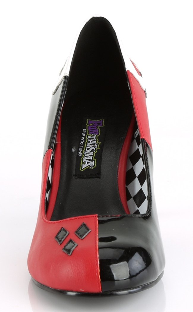 HARLEY-42 Black & Red Cosplay Heels-Funtasma-Tragic Beautiful