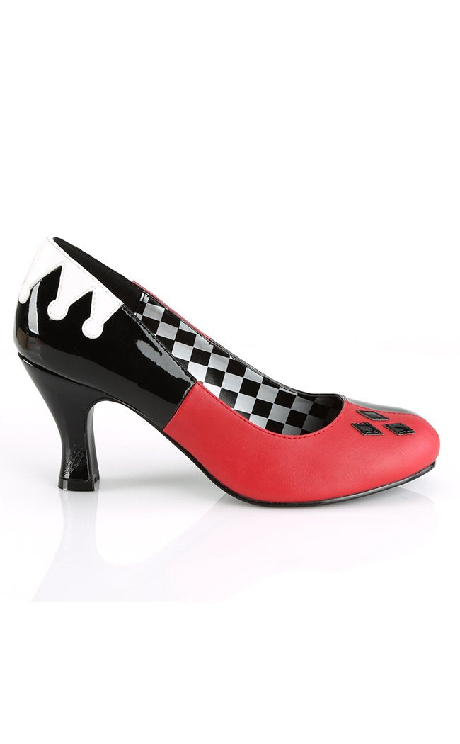 HARLEY-42 Black & Red Cosplay Heels-Funtasma-Tragic Beautiful