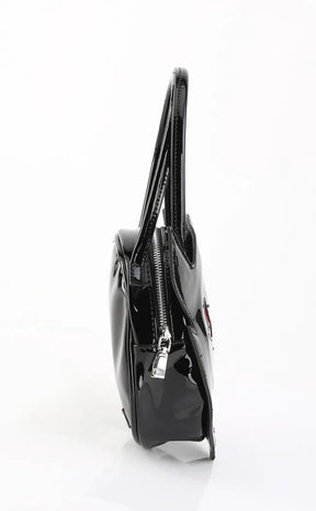 HB-112 Patent Devil Head Handbag