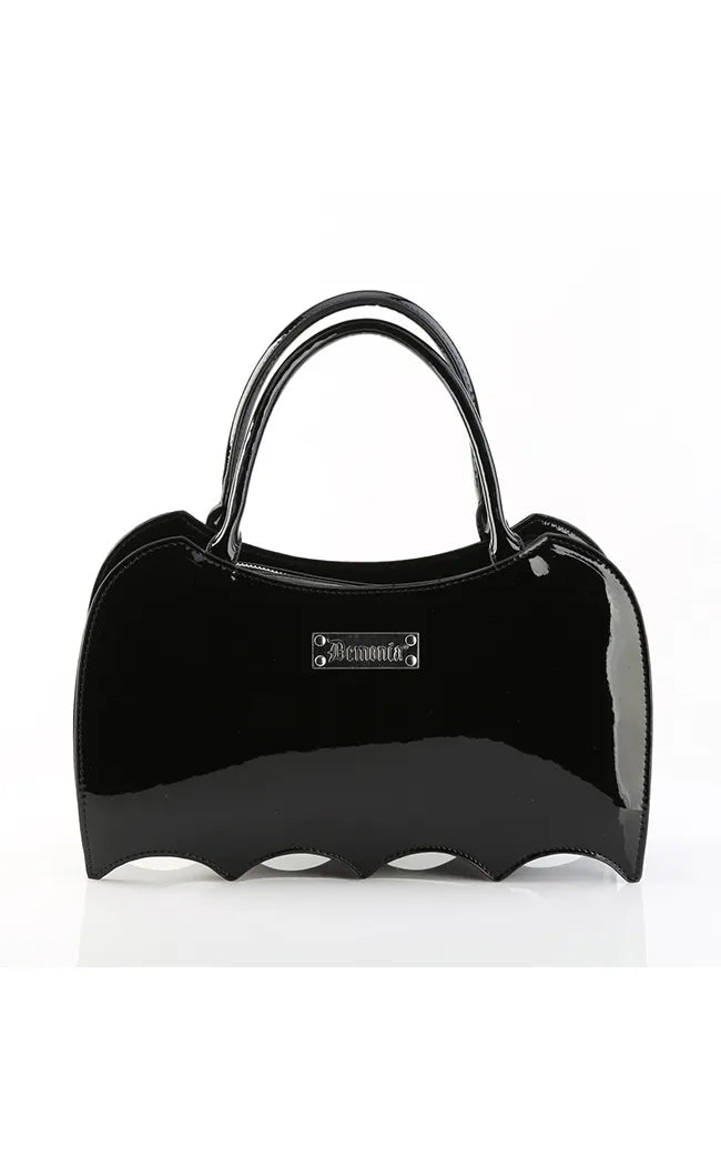 HB-115 Black Patent Handbag