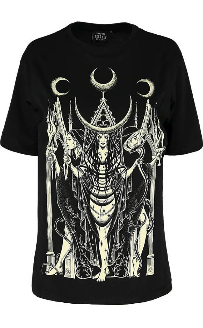 Hecate Oversized T-shirt-Restyle-Tragic Beautiful