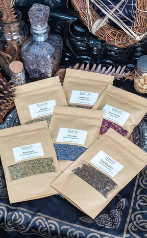 Herb Essentials Bundle Pack | Witchcraft Herbs-Witch Herbs-Tragic Beautiful