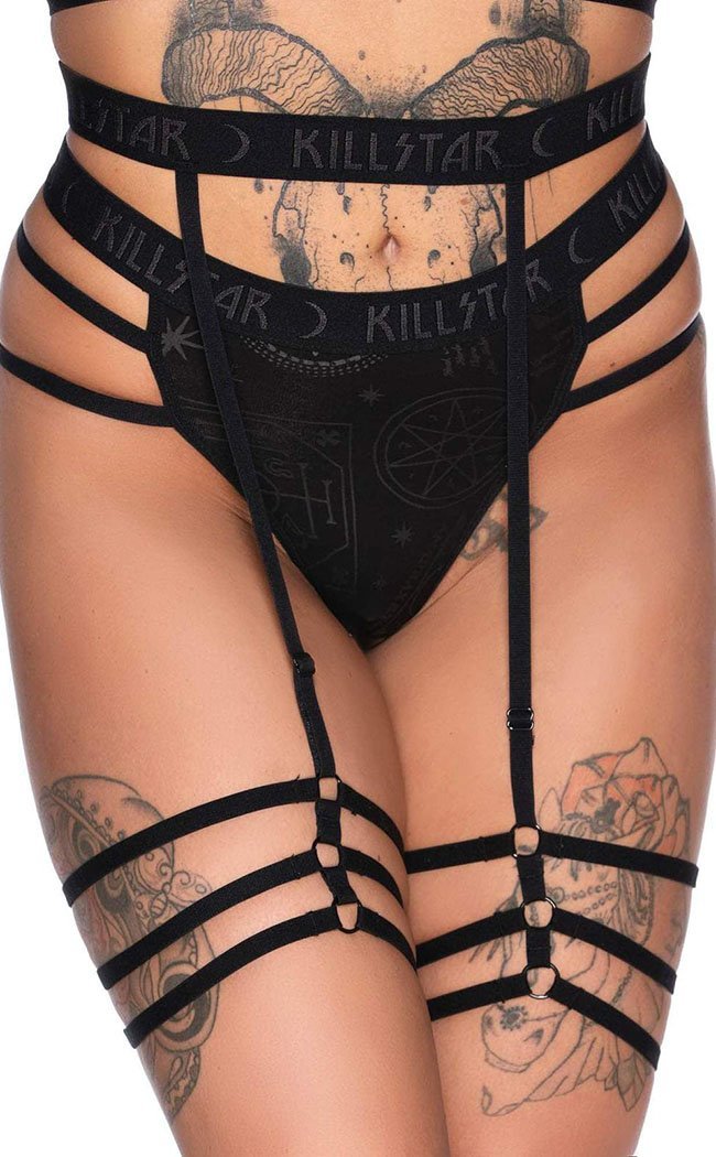 Hex Club Garter Belt-Killstar-Tragic Beautiful