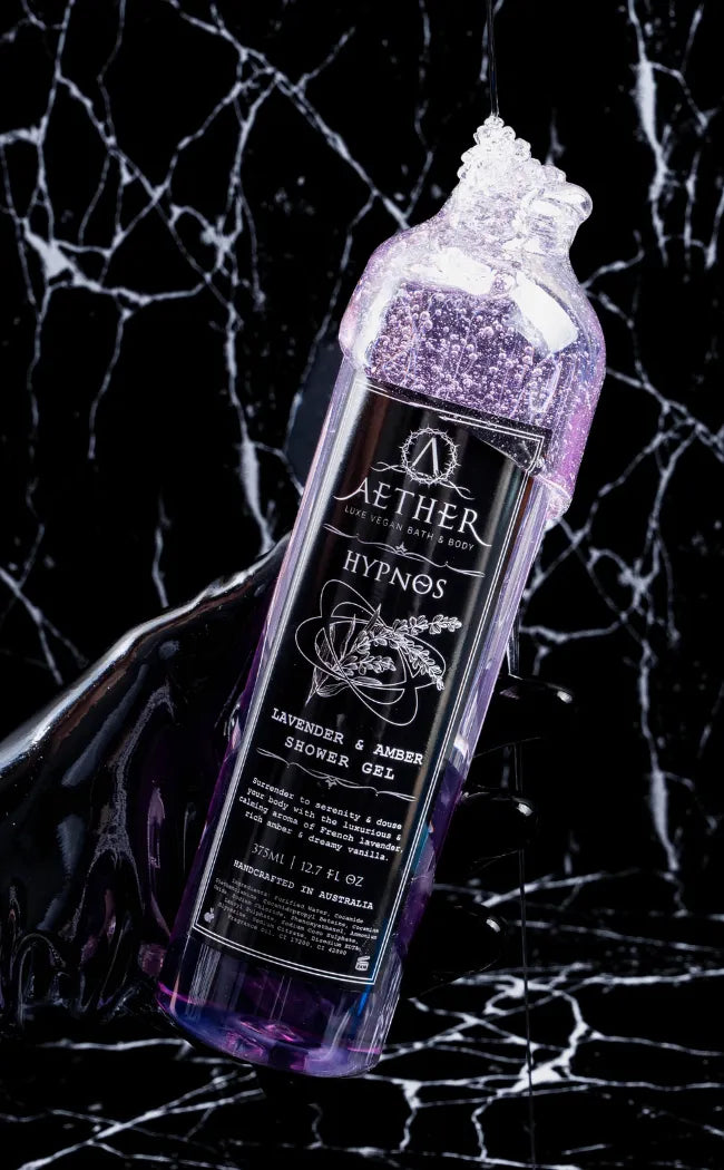 Hypnos Black Lavender + Amber Shower Gel