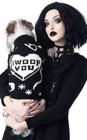 I Woof You Knitted Pet Sweater-Rogue & Wolf-Tragic Beautiful