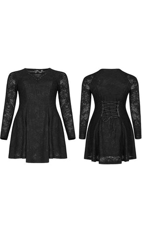 Imelda Long Sleeve Dress | Plus Size-Punk Rave-Tragic Beautiful