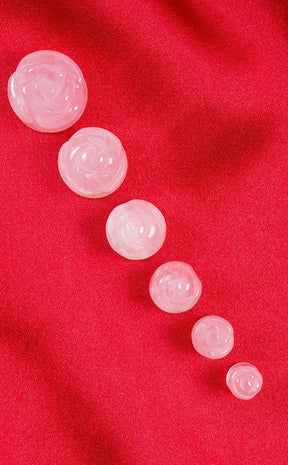 In Bloom Rose Plugs | Rose Quartz [Single]