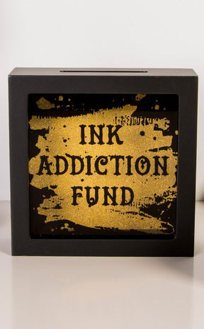 Ink Addiction Money Box-Gothic Gifts-Tragic Beautiful