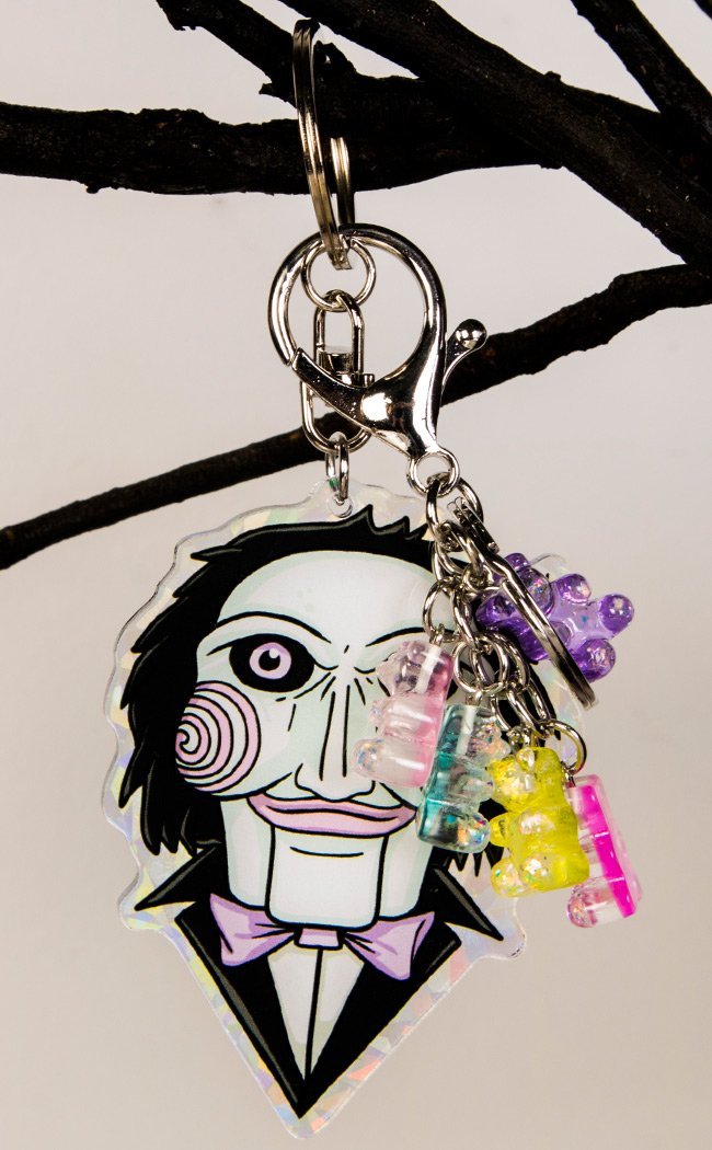 Jigsaw Keyring-Drop Dead Gorgeous-Tragic Beautiful