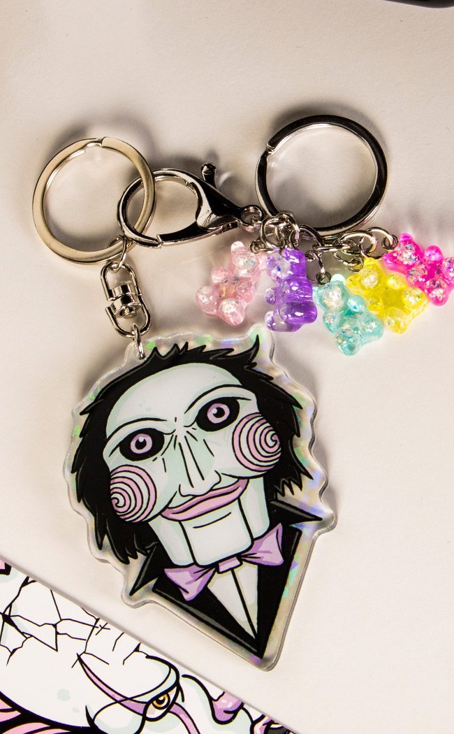 Jigsaw Keyring-Drop Dead Gorgeous-Tragic Beautiful