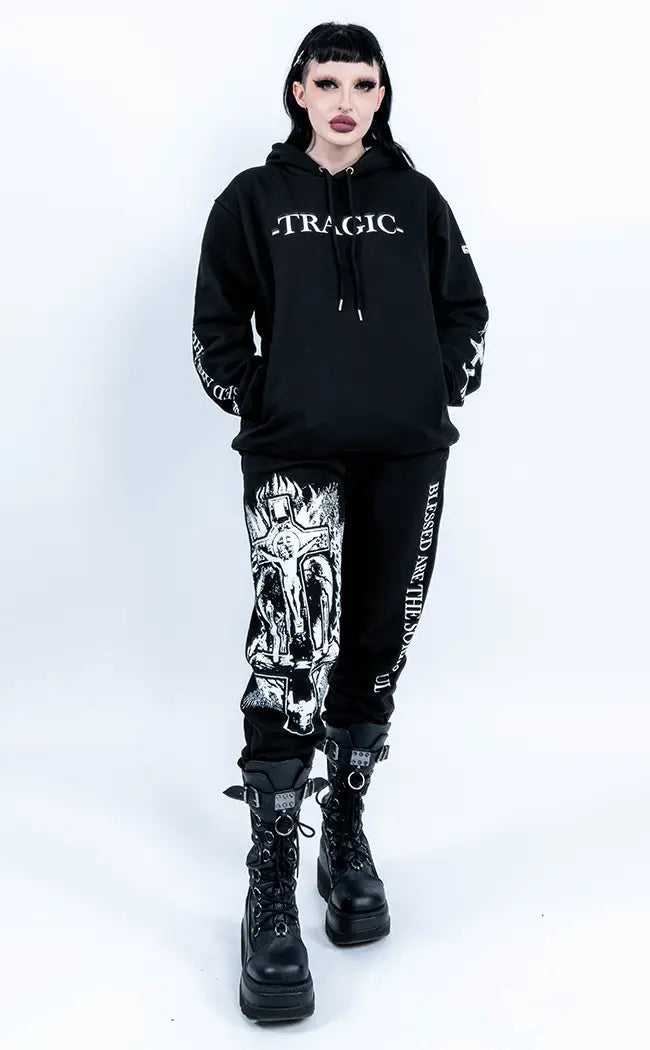 Last Rites Sweatpants-Tragic Beautiful-Tragic Beautiful