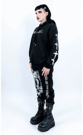 Last Rites Sweatpants-Tragic Beautiful-Tragic Beautiful