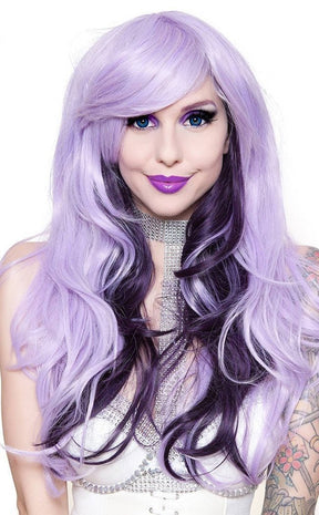 Lavender & Plum Downtown Girl Wig-Rockstar Wigs-Tragic Beautiful