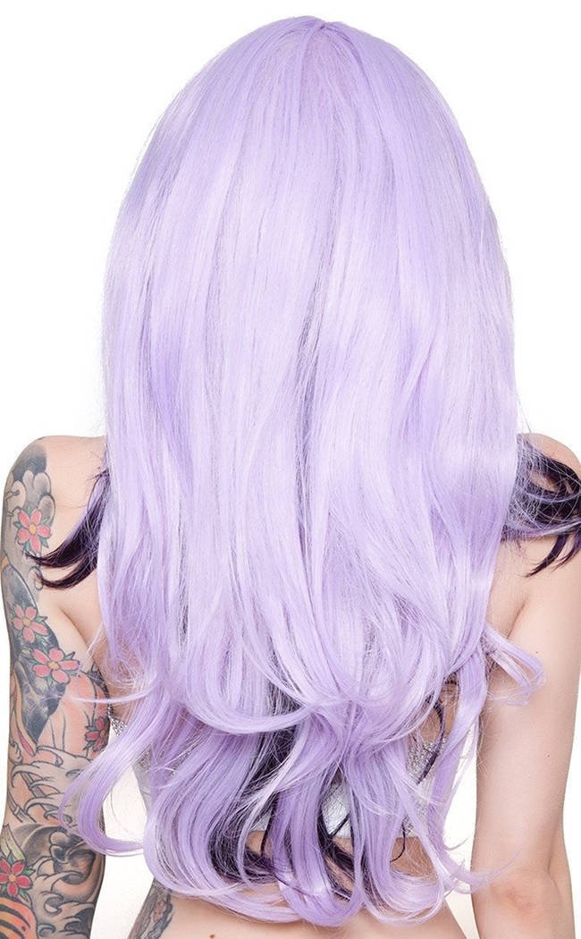 Lavender & Plum Downtown Girl Wig-Rockstar Wigs-Tragic Beautiful