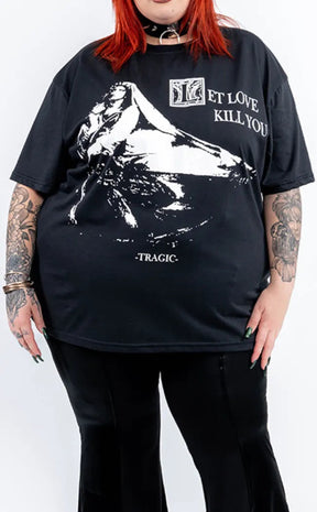 Let Love Kill You Oversized Tee | Plus Size