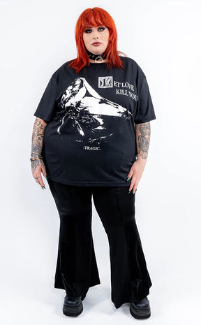 Let Love Kill You Oversized Tee | Plus Size-Tragic Beautiful-Tragic Beautiful