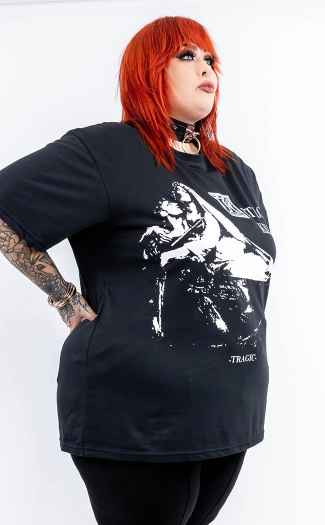 Let Love Kill You Oversized Tee | Plus Size-Tragic Beautiful-Tragic Beautiful