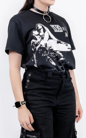 Let Love Kill You Oversized Tee