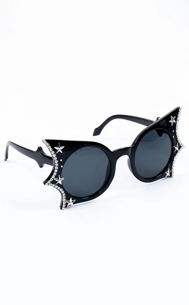 Lil' Batty Sunglasses-Cold Black Heart-Tragic Beautiful