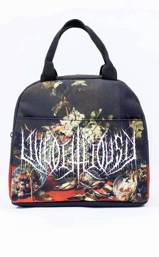 Live Deliciously Insulated Lunch Bag-Tragic Beautiful-Tragic Beautiful