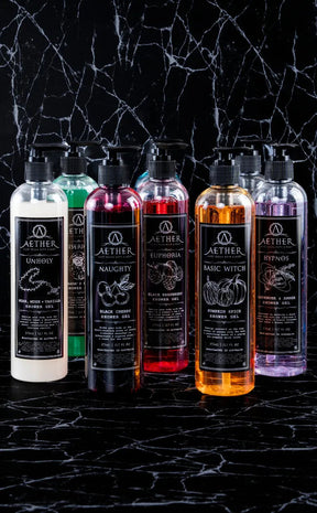 Lovecraft Nag Champa Black Shower Gel