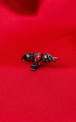 Lucifer Nose Stud | Red