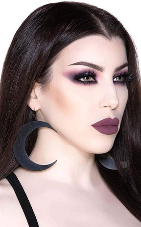 Luna Earrings | Black-Killstar-Tragic Beautiful