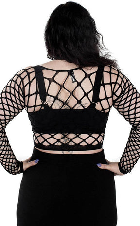 Lunatrix Fishnet Top-Killstar-Tragic Beautiful