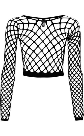 Lunatrix Fishnet Top-Killstar-Tragic Beautiful