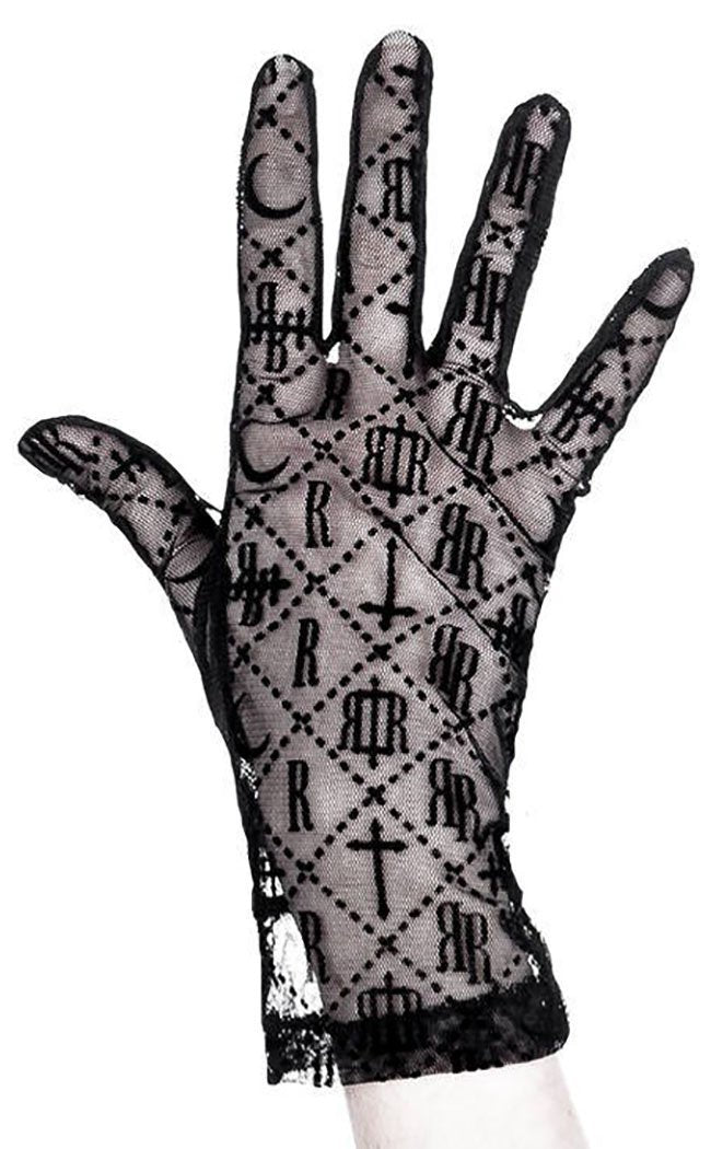 Luxurious Goth Gloves-Restyle-Tragic Beautiful