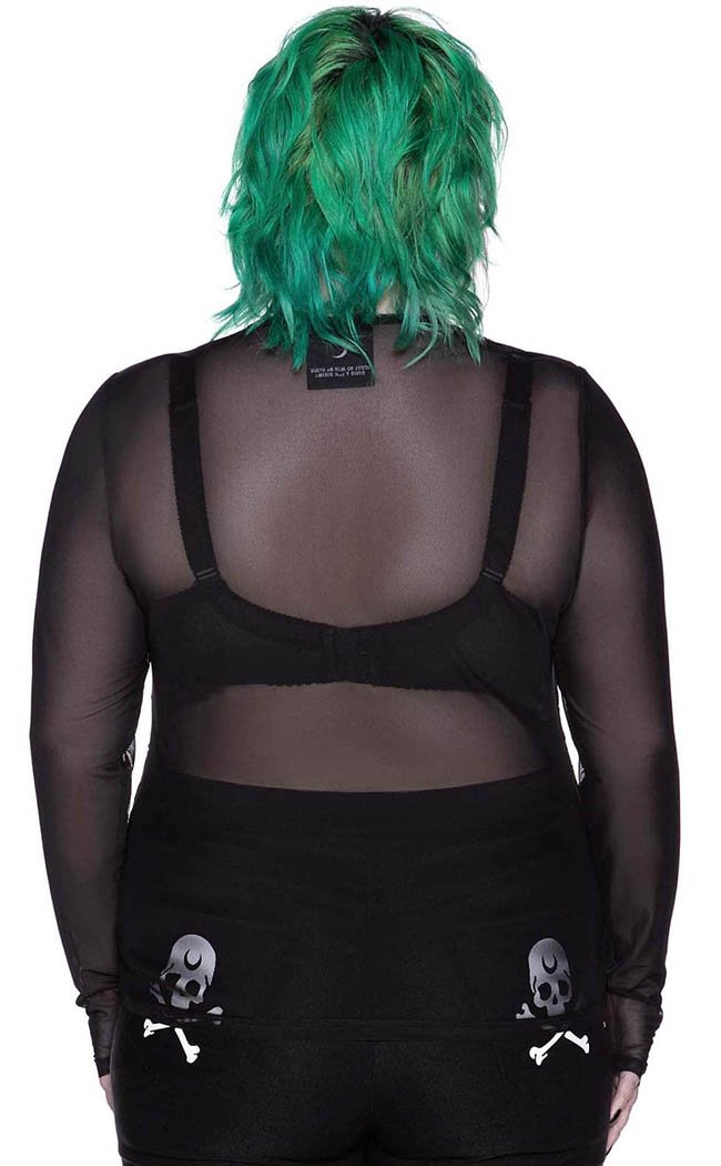 Madeline Mesh Top-Killstar-Tragic Beautiful