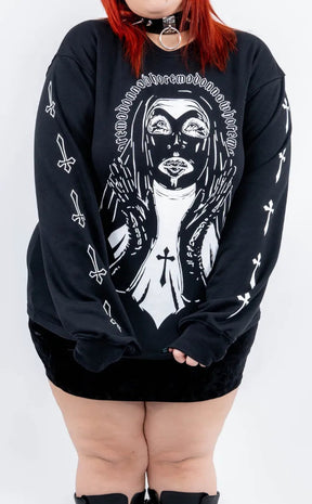 Madonna Long Sleeve Sweatshirt | Plus Size