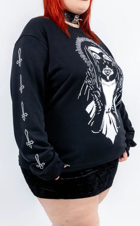 Madonna Long Sleeve Sweatshirt | Plus Size