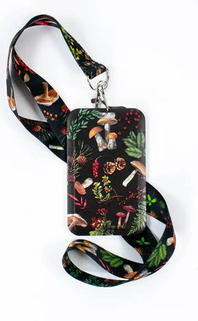 Magic Mushroom Lanyard-Gothic Accessories-Tragic Beautiful