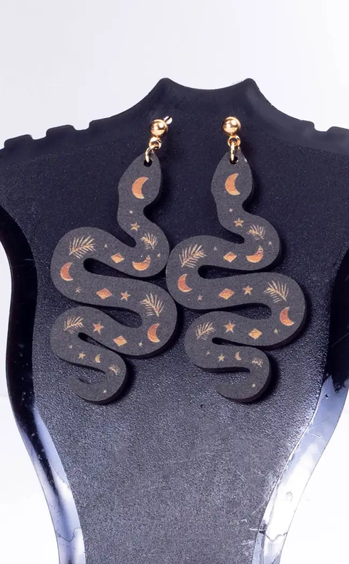 Manasa Earrings-Gothic Jewellery-Tragic Beautiful