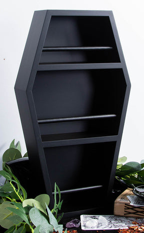 Makeup Mausoleum Coffin Shelf Organiser-The Haunted Mansion-Tragic Beautiful